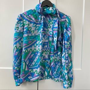 Vintage Gay Boyer Side Bow/button placket